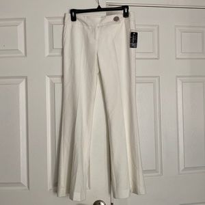 NWT white trousers size 2 petite
